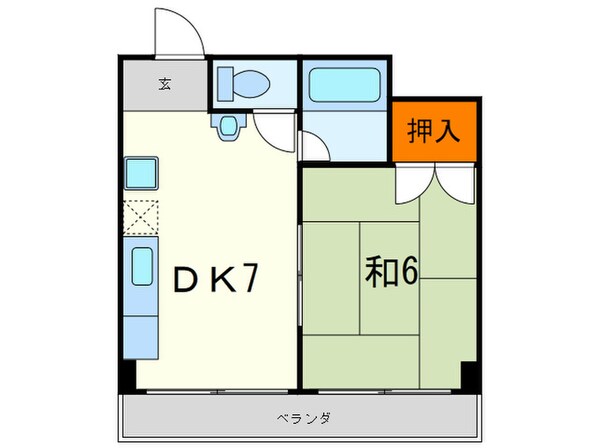 アクシスカナエの物件間取画像